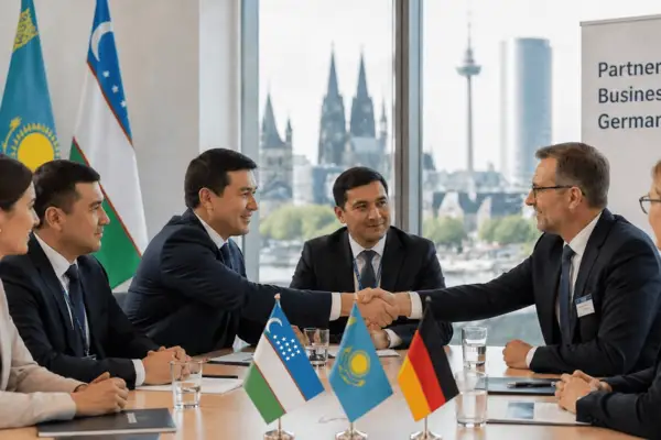 Unternehmensdelegation aus Kasachstan und Usbekistan in Deutschland